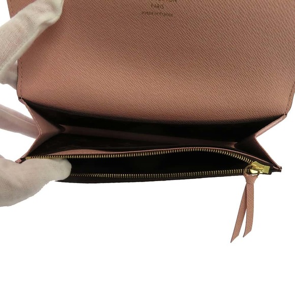 Louis Vuitton Long Wallet Monogram Portefeuille Emily Rose Valerine - Picture 5 of 6